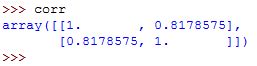 Python Correlation Matrix Chart に対する画像結果