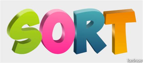 Bildergebnis für Sort Acronym