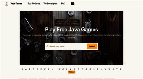 Toradh íomhá ar Popular Java Games