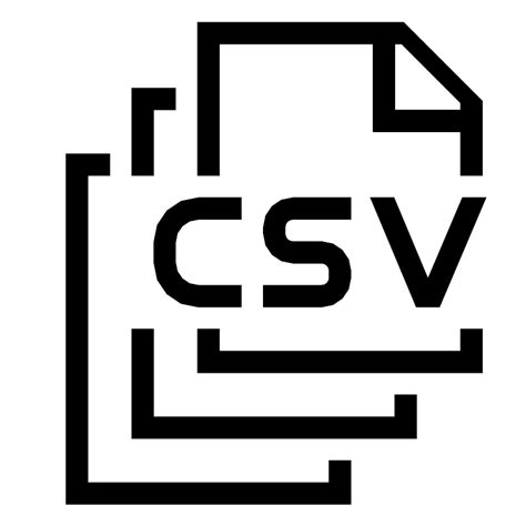 Toradh íomhá ar Icon for CSV Excel File