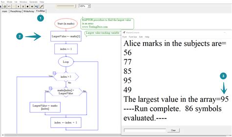 Afbeeldingsresultaten voor Flowchart Array App End