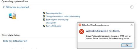 Image result for BitLocker Error Message