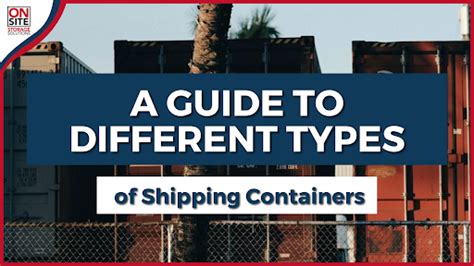 Image result for Different Types of Shipping Containers
