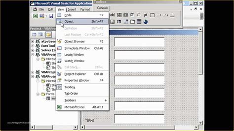 Toradh íomhá ar Excel UserForm Templates Free Download