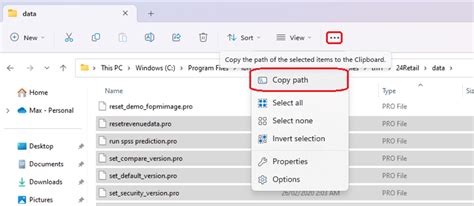 Image result for Copy Path Windows 1.0 Folder