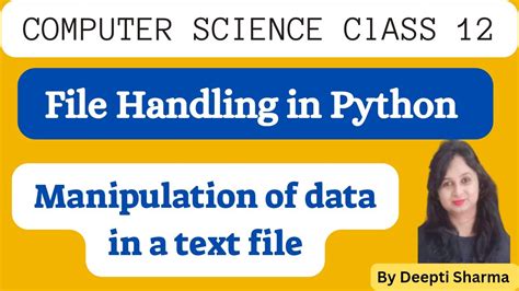 Toradh íomhá ar Text File Handling in Python