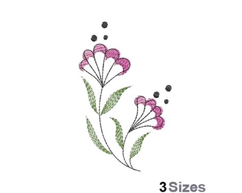 Image result for Spring Flowers Machine Embroidery Designs