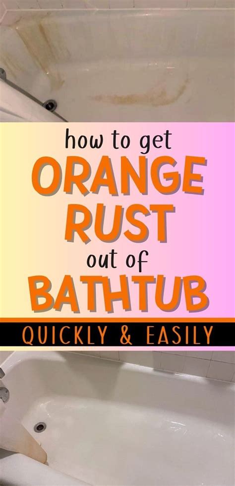 Image result for How to Get Rust Stains Off Tub