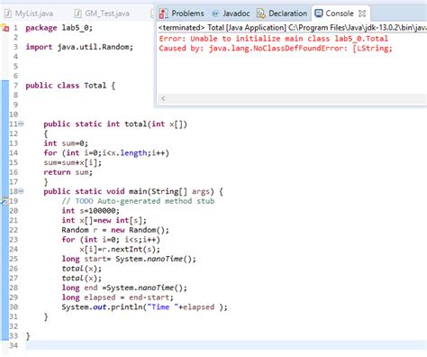 Caused by Java.lang.noclassdeffounderror に対する画像結果