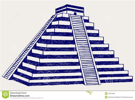 Aztec Pyramid Drawing at GetDrawings | Free download