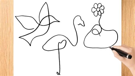 Image result for Easy Single Line Drawing