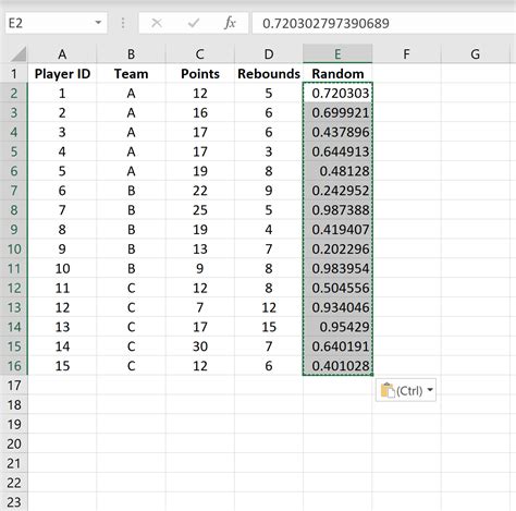 Image result for Excel Sampling Formula