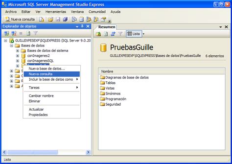 Toradh íomhá ar Script De Base De Datos