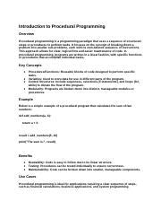 Image result for Procedural Programming Advantages