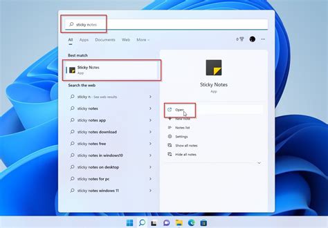 Image result for Sticky Notes Windows 11