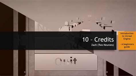 Create Credits Unreal に対する画像結果