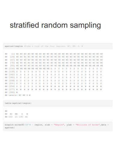 Image result for Stratified Random Sampling How to Compute
