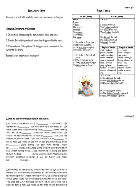 Generic Structure of Recount Worksheet に対する画像結果