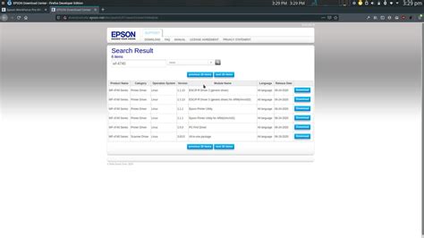 Epson Multifunction Printer Software に対する画像結果