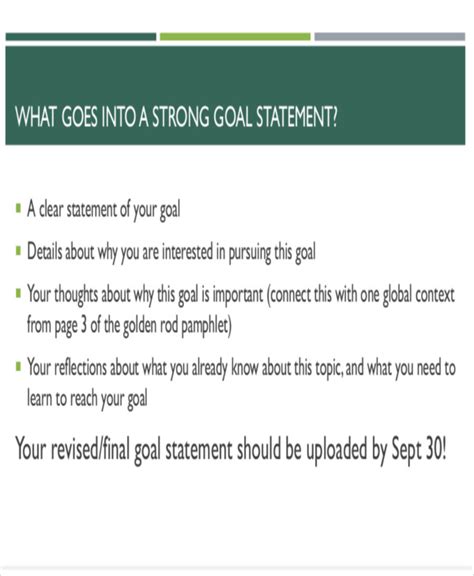 Afbeeldingsresultaten voor Project Goals Examples