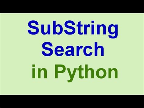 Toradh íomhá ar Python Search String