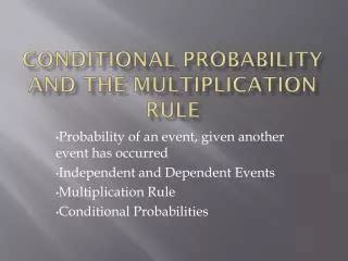 Toradh íomhá ar Multiplication Rule for Conditional Probability