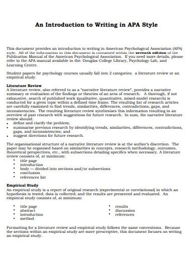 Image result for APA Style Introduction Paragraph