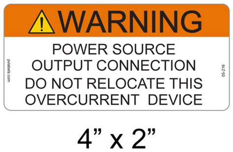 Input Power Warning Label に対する画像結果