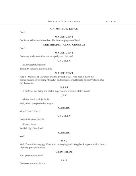 Image result for Disney Channel Script