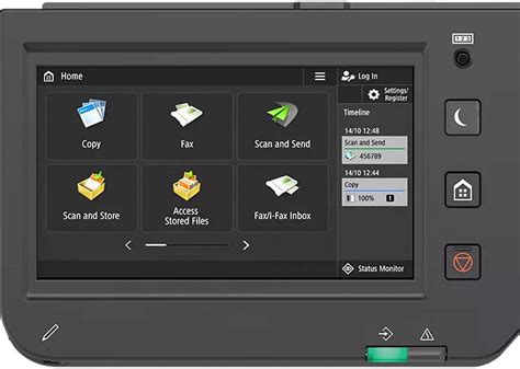 Image result for Canon MP401 Control Panel Screen