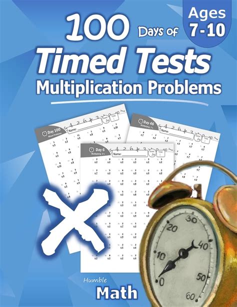 100 Problem Multiplication Test Printable に対する画像結果