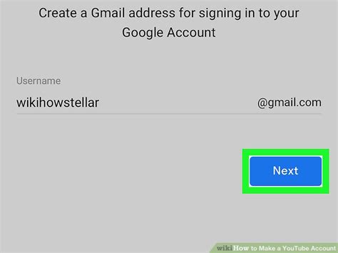 YouTube Account Example に対する画像結果