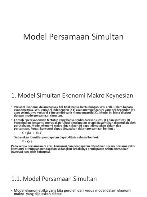 Image result for Flow Chart Model Persamaan Simultan