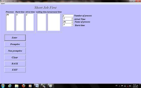 Toradh íomhá ar SJF Algorithm Flowchart
