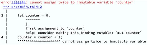 Image result for Rust Syntax Example Guard