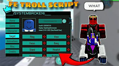 Afbeeldingsresultaten voor Roblox Fe Trolling Script Any Game