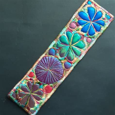 Image result for Machine Embroidery Bookmarks