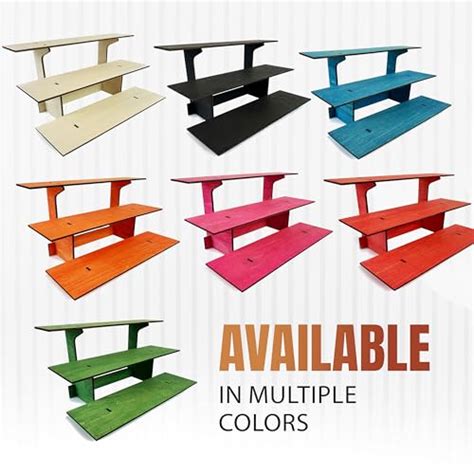 Toradh íomhá ar Retail Table Display with Bottom Storage Doors