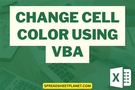 Excel VBA Cell Background Color に対する画像結果