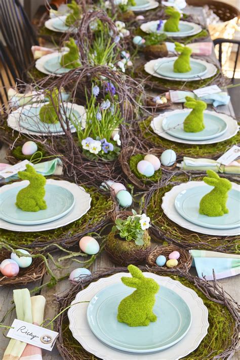 Easter Dinner Table Setting に対する画像結果