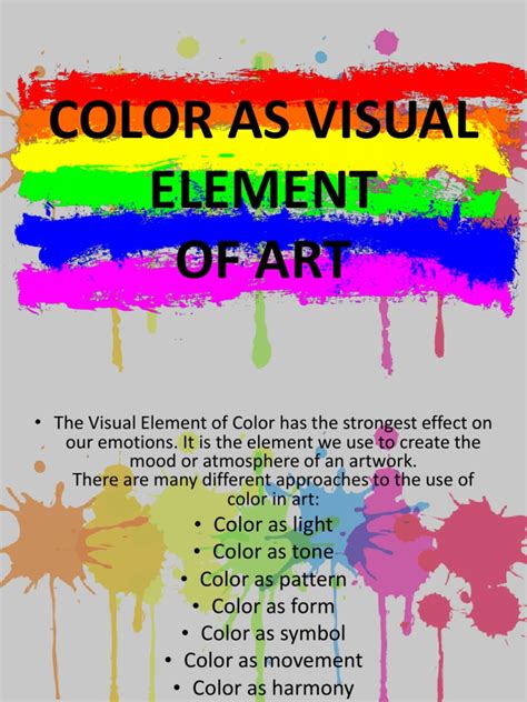 Image result for Visual Elements Color