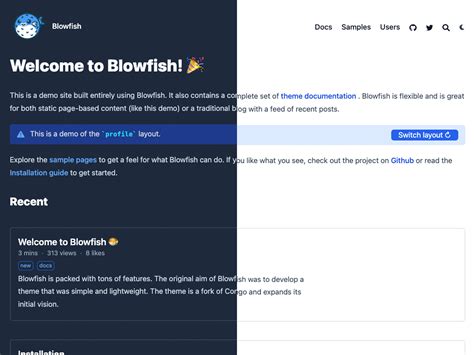 Homepage Layout Examples に対する画像結果