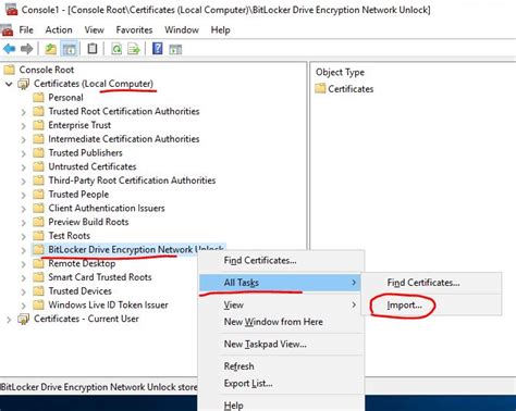 BitLocker Network Unlock に対する画像結果