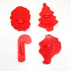 Image result for Plastic Santa Cookie Cutter