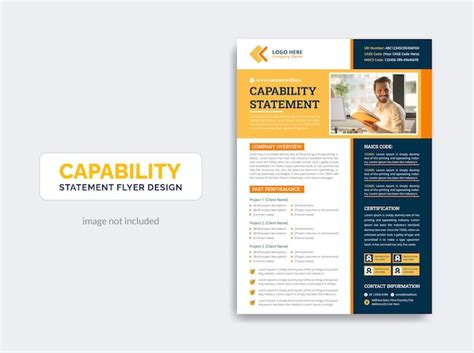 Image result for Government Capability Statement Template Free