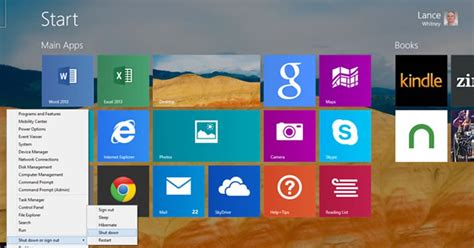 Image result for How to Shut Down Windows 8
