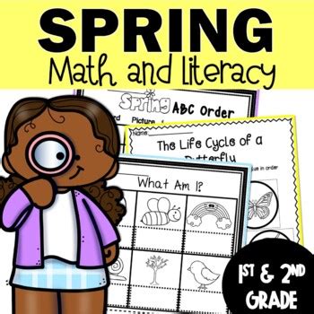 2nd Grade Spring Worksheets に対する画像結果