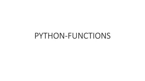Image result for Functions in Python for PPT