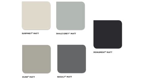 Afbeeldingsresultaten voor Colorbond Basalt Complementary Colours