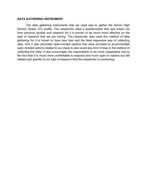 Image result for Data Collection Instruments in Capstone